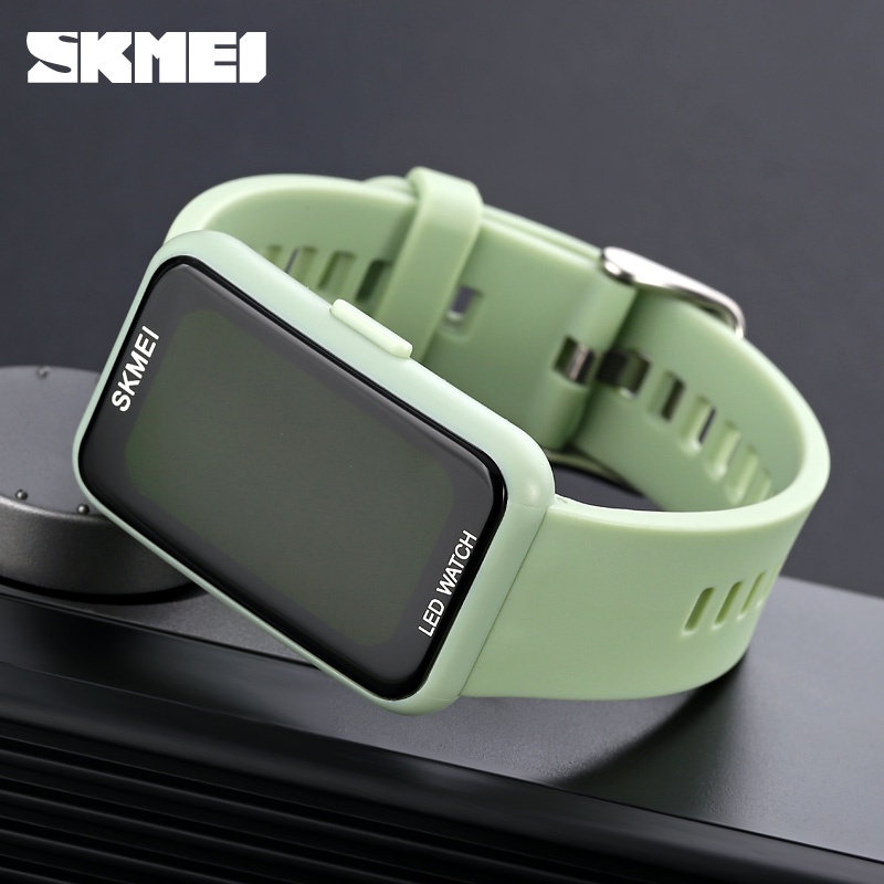 skmei-นาฬิกาข้อมือดิจิทัล-led-อิเล็กทรอนิกส์-กันน้ํา-สไตล์สปอร์ต-หรูหรา-แฟชั่นสําหรับผู้หญิง