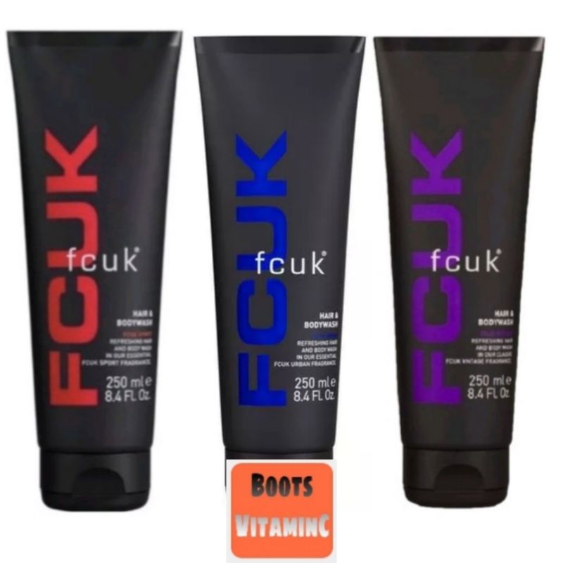 fcuk-hair-amp-bodywash-for-men-แชมพู-ยาสระผม-สบู่-หอม-เหมือนกลิ่นน้ำหอม-เอฟซียูเค-แชมพู-ครีมอาบน้ำ-ของ-ผู้ชาย-จาก-อังกฤษ