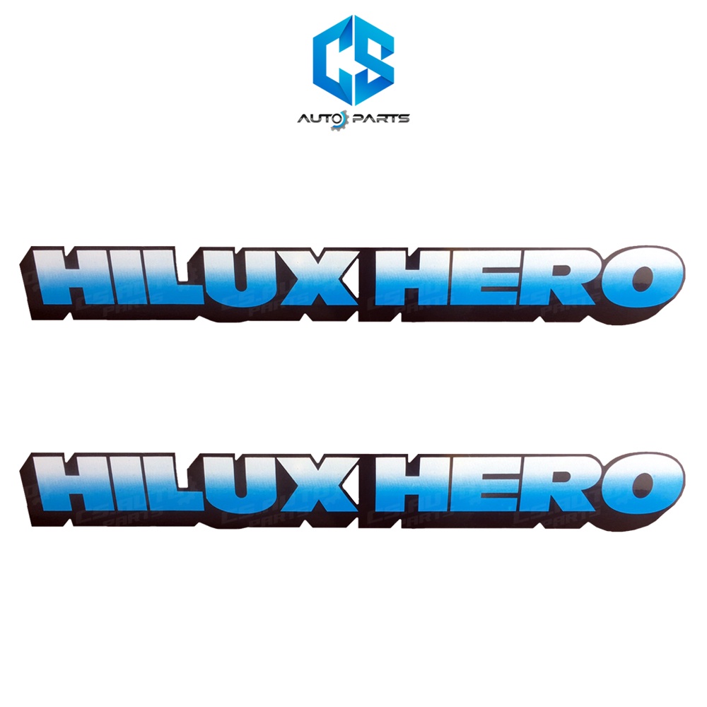 สติ๊กเกอร์-hilux-hero-ฟ้า-toyota-hero