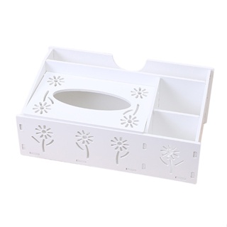 Unique Wooden Tissue Box Organizer Table Storage Box Household Living Room Pumping Paper Container