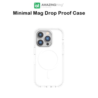 Amazingthing Minimal Mag Drop Proof เคสใสกันกระแทก(Mag)เกรดพรีเมี่ยม เคสสำหรับ iPhone14/14Plus/14Pro/14Promax(ของแท้100%