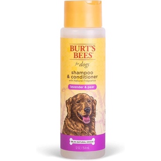 แชมพูสุนัข Burt’s Bees Shampoo &amp; Conditioner สูตร Lavender &amp; Pear ขนาด 354 ml
