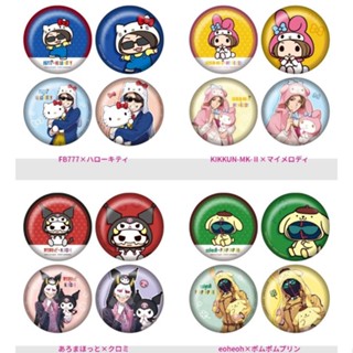 เข็มกลัด​Happyくじ『M.S.S Project × Sanrio characters』รางวัล​ E