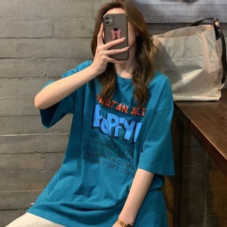🔥จัดส่งจากประเทศไทย🔥ขาวสุดๆ ~แขนสั้นTเสื้อยืดนักเรียน เกาหลี หลวม น้ำinsฤดูร้อน ผู้หญิง เสื้อ ป่าเกลือ Series01 XEYN