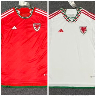 Wales Home &amp; Away Kit Fans Issue 22/23 World Cup Qatar !!! *ผู้ขายในพื้นที่ !*