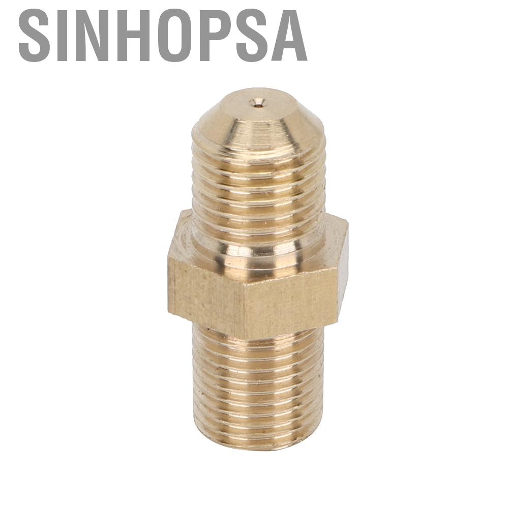Sinhopsa Qii lu 4AN Turbo Oil Feed Adapter Inlet with 1.0mm Restrictor