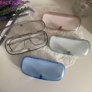 Back2life กระเป๋าเคสใส สไตล์ญี่ปุ่น สําหรับใส่แว่นตา แว่นตาผู้หญิง และผู้ชาย