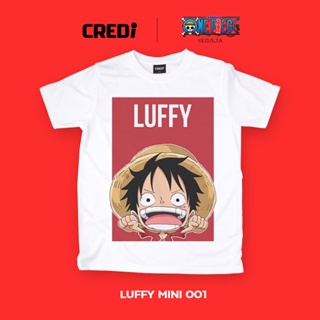 เสื้อยืดเด็กผู้ชาย One Piece ผ้าฝ้าย แขนสั้น ลายการ์ตูน Luffy 10 ส เสื้อยืดคอกลม_11