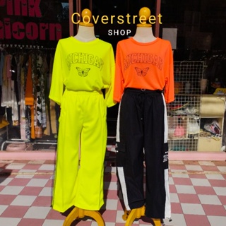 💚coverstreet🧡เสื้อนีออน ชุดเซทนีออน ชุดเต้น​ ชุดเต้นcover​ ชุดสตรีท​ ชุดเต้นเกาหลี​ ชุดเต้นblackpink