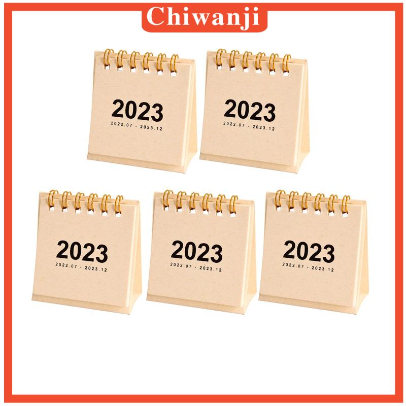 chiwanji-ปฏิทินตั้งโต๊ะ-ปีใหม่-2023-แบบพกพา-สําหรับตกแต่งออฟฟิศ