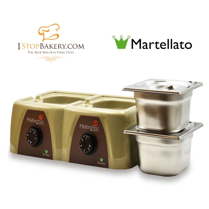 martellato-mc108-meltinchoc-analogico-2x1-5-lt-เครื่องละลายชอคโกแลต