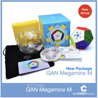 *New Package 2022* รูบิค GAN Megaminx M มีแม่เหล็ก | By CANDYspeed