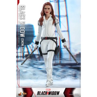 ฟิกเกอร์ โมเดล ของสะสม Hot Toys MMS601 1/6 Black Widow - Black Widow (Snow Suit Version)