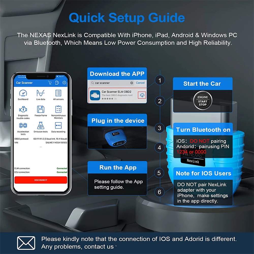 nexas-nexlink-obd2-scanner-bluetooth-5-0-eobd-car-scanner-fault-code-reader-automotive-scanner-tool-for-android-ios-windows