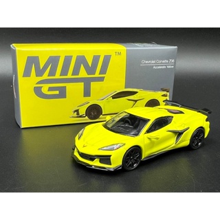 MINI GT / Chevrolet Corvette Z06 2023 Accelerate Yellow