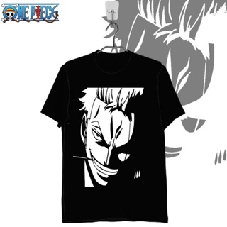 เสื้อยืดสําหรับผู้ชาย❦I.One Piece x - เสื้อยืด Zoro Silhouette สําหรับผู้ชาย/เสื้อยืดสําหรับผู้ O.Q_33
