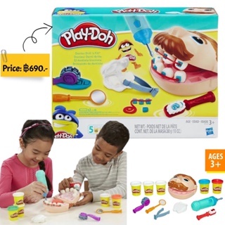 Play-Doh Doctor Drill N Fill Set with 5 Cans, 10 Ounces of Compound Included