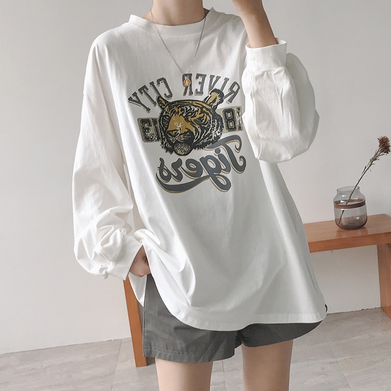 coco-บน-ใหม่-ใหม่เกาหลีรุ่นหลวมพอดีขนาดผู้หญิงเสื้อยืดแขนยาวสำหรับนักเรียน