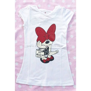 TSG-438-1 เสื้อยืดเด็กผู้หญิง Minie Size-120 (5-6Y)