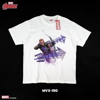 ⚡️ พร้อมส่ง⚡️ เสื้อ Hawkeye สีขาว (MVX-190)