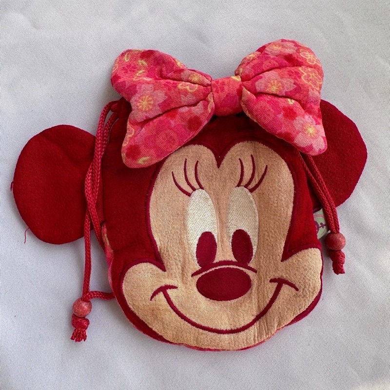 minnie-mouse-กระเป๋าผ้าหูรูด-มินนี่เม้าส์