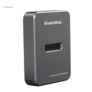 Doublebuy Blueendless เคสฮาร์ดดิสก์ M.2 SSD สําหรับ M2 NVME Dual-protocol HDD Disk USB3.1 Type C 10G 2TB