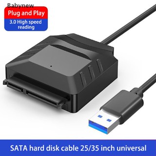 &lt;Babynew&gt; Sata to USB 3.0 Adapter Cable USB To SATA 3 Cable Support 22 Pin 2.5 3.5 inche On Sale