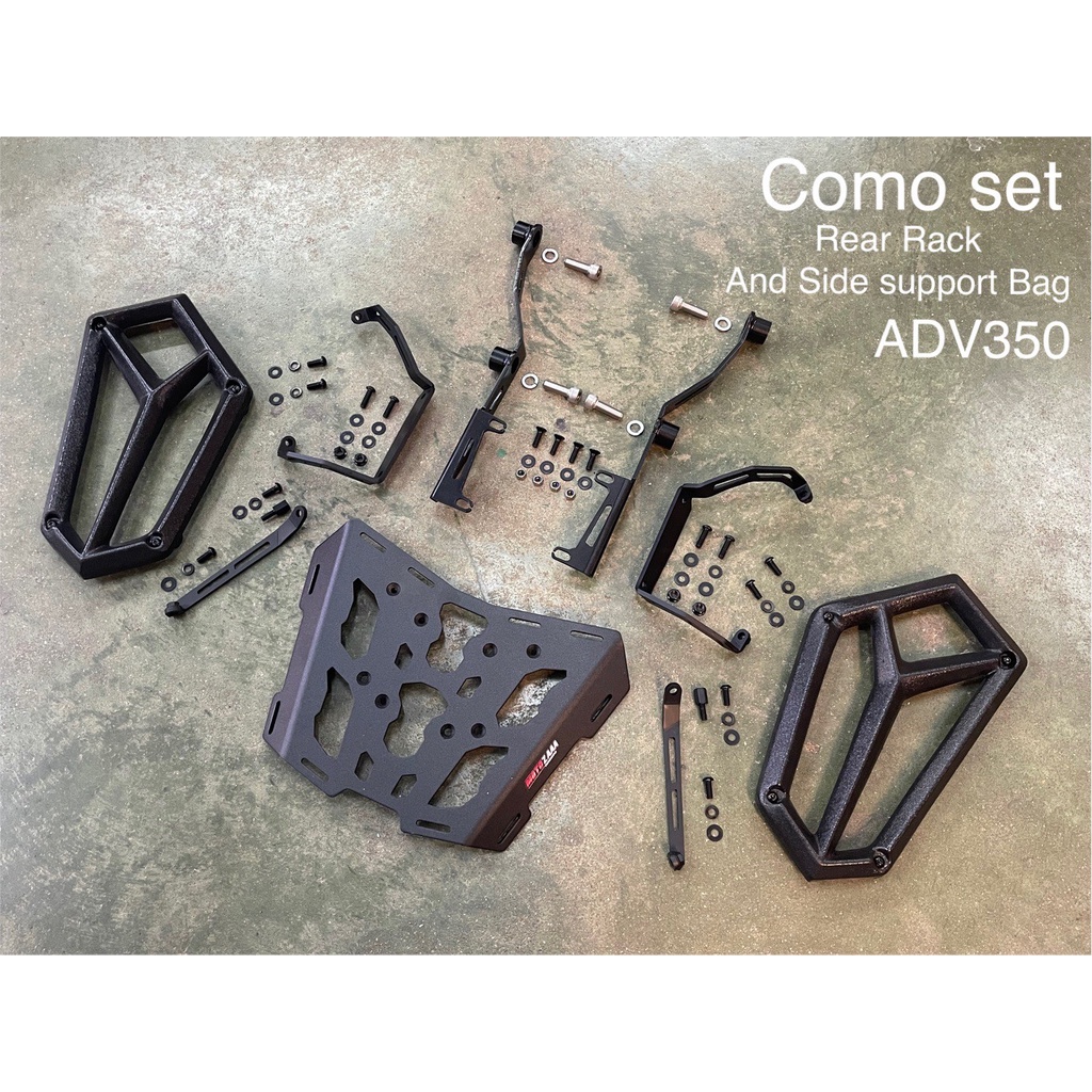 [Pre-order]ADV350 Combo Rear Rack set ชุดแร็คท้าย+ชุดซัพพอร์ทกระเป๋า ...