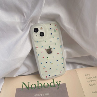 Simple Polka Dot Phone Case for Iphone13promax iphone 12 Phone Case for iphone 11 Xsmax/Xr/Xr