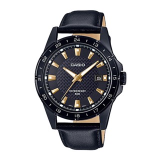 🎁CASIO STANDARD MTP-1290BL-1A1 ของแท้ 100% พร้อมส่ง ประกัน 1 ปี