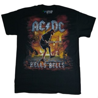 [ปรับแต่งได้]HH เสื้อวง ACDC Hells Bells ลิขสิทธิ์แท้ ปี 2016 เสื้อยืดคอกลม_22