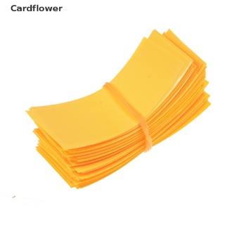 &lt;Cardflower&gt; 100pcs 18650  Wrap PVC Heat Shrink Tubing Pre-cut Precut On Sale