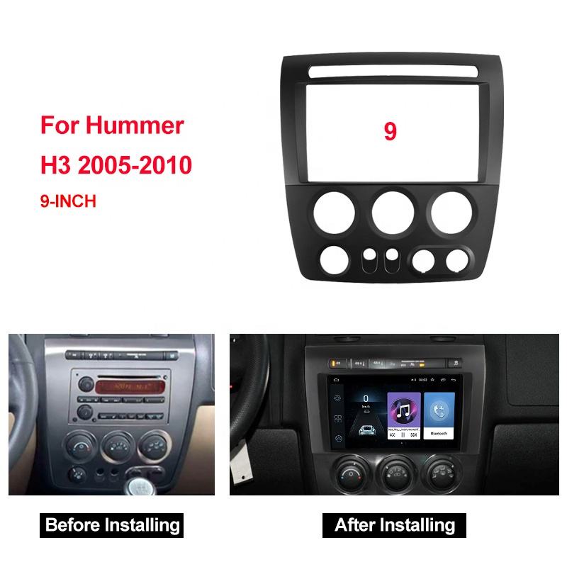 กรอบเครื่องเสียงรถยนต์-9-นิ้ว-สําหรับ-hummer-h3-2005-2010