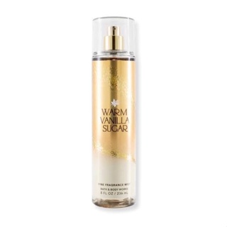 Bath &amp; Body Works Body spray and fragrance mist warm vanilla sugar 236ml. ของแท้