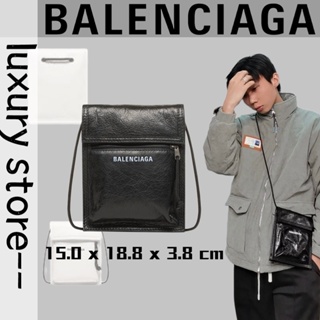 บาเลนเซียก้า  Balenciaga  EXPLORER สายสะพายไหล่ขนาดเล็กคลัตช์/กระเป๋าผู้หญิง/กระเป๋าสะพายข้าง/กระเป๋าสะพายไหล่/รูปแบบล่