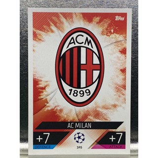 การ์ดนักฟุตบอล 22/23 การ์ดทีม การ์ดสะสม AC Milan การ์ดนักเตะ เอซี มิลาน