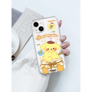 Cartoon pudding dog เคสไอโฟน iPhone 8 Plus case X Xr Xs Max Se 2020 cover เคส iPhone 13 12 pro max 7 Plus 11 14 pro max