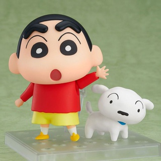 Cod ดินสอสีชินจัง Nohara Shinnosuke Shin-White 1317#ตุ๊กตาฟิกเกอร์ Nendoroid Q Version Motherland Version ของเล่นสําหรับเด็ก