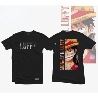 เสื้อยืดสําหรับผู้ชาย♤เสื้อ R.Anime - One Piece - Monkey D Luffy v2 เสื้อยืด/เสื้อผ้า/เสื้อผ้า  (N[_17