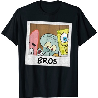 Adult Clothes Nickelodeon Spongebob Squarepants BROS T-Shirt