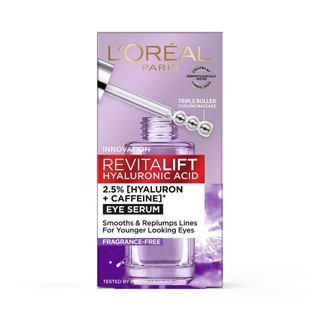 LOREAL PARIS REVITALIFT HYALURONIC ACID EYE SERUM (20 ML.) ลอรีอัล รีไวทัลลิฟท์ ไฮยาลูรอนิค แอซิด อาย เซรั่ม