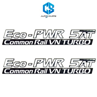 สติ๊กเกอร์ Eco-PWR 5AT - NISSAN NAVARA