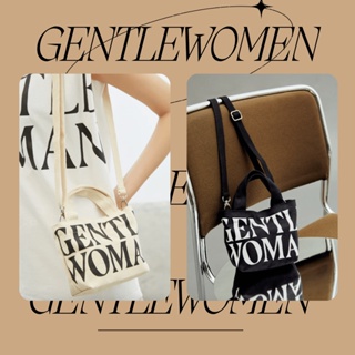 [พร้อมส่ง มีแทคツ]  กระเป๋าผ้า Gentlewoman MICRO CANVAS TOTE ใหม่จาก shop
