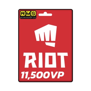สินค้า บัตร Riot เติม Varolant 11,500 VP