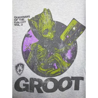 เสื้อยืด มือสอง ลายภาพยนตร์ Marvel Guardian Of The Galaxy อก 36 ยาว 26