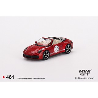 Mini GT No. 461 Porsche 911 Targe 4S Heritage Design Edition Cherry Red