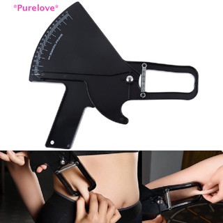 Purelove> 80mm Skinfold Caliper Body Fat Caliper Fitness Tester Analyzer Fat Measure Tool new