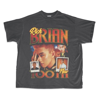 Rich Brian เสื้อยืด โอเวอร์ไซซ์ ลายฟันใหม่ Rich Brian Chigga