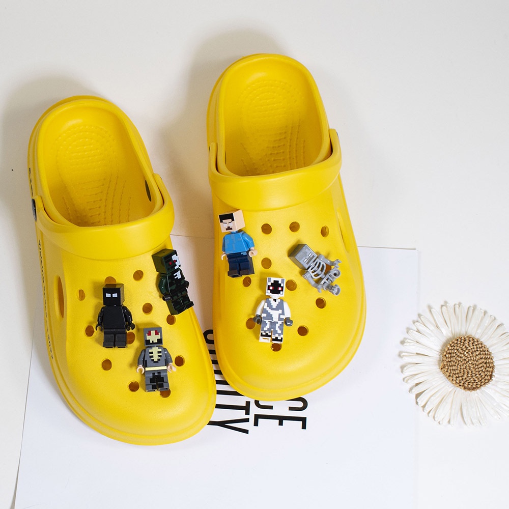 croc-jibz-ชุดตัวต่อเลโก้-รูปรองเท้า-diy