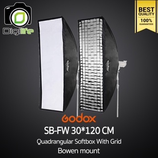 ภาพหน้าปกสินค้าGodox Softbox SB-FW 30*120 cm. With Grid  [ Bowen Mount ] วิดีโอรีวิว , Live , ถ่ายรูปติบัตร , สตูดิโอ ที่เกี่ยวข้อง